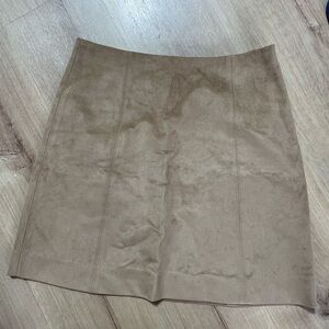 Babaton Suede A-Line skirt - vegan « hopper » skirt